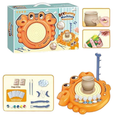 DIY POTTERY MACHINES FOR KIDS